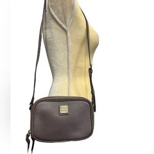 Dooney & Bourke Camera Saffiano Sawyer Two Compartment Crossbody Bag